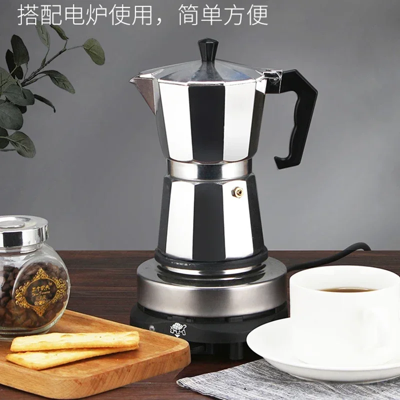 Moka Pot Stove - Aluminum Moka Pot Suitable for Electric