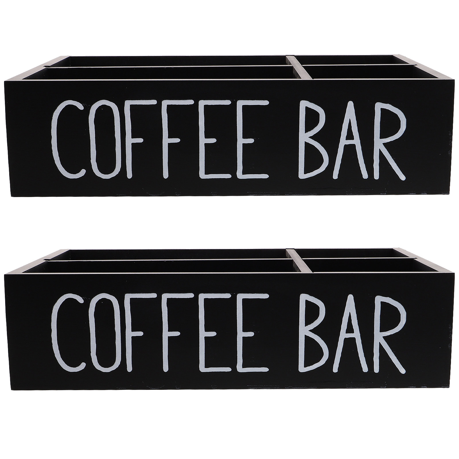 2Pcs Coffee Station Organizer  - Coffee Tea Sugar review and price