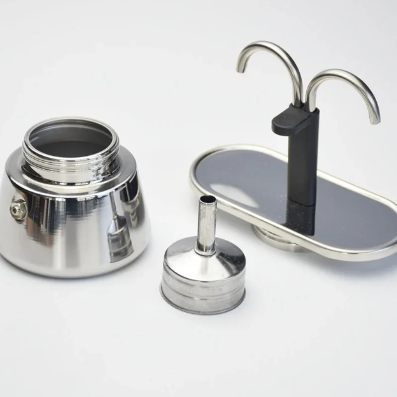 200ML Mini Moka Pot Double Tub - Moka Pot Stove review and price