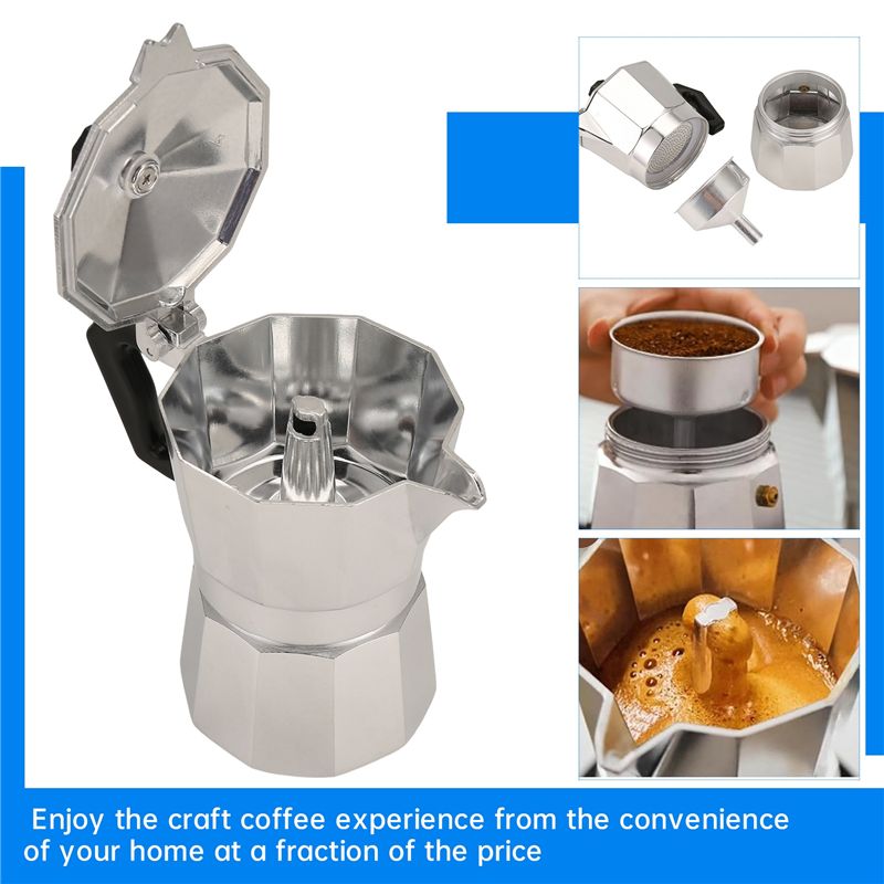 A92P Moka Pot Italian Coffee M - Moka Pot Stove review and price