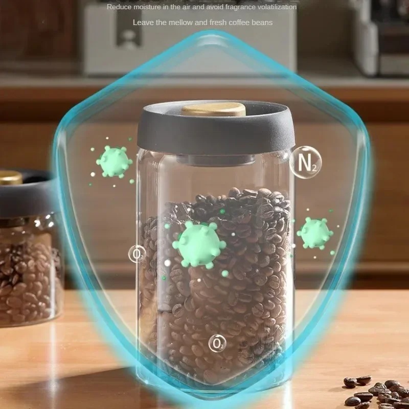 Manual Vacuum Sealed Coffee Ja - Xbloom Coffee Tea review and price