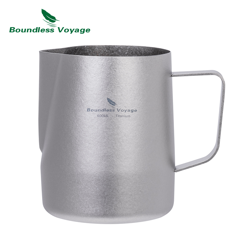 Boundless Voyage Titanium Milk - Barista Milk Jug review and price