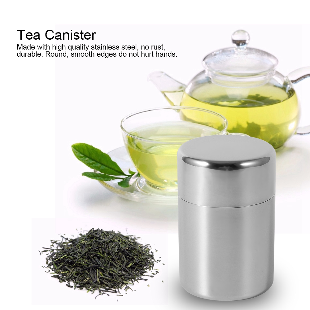 Stainless Steel Tea Leaf Tins  - Coffee Tea Sugar review and price