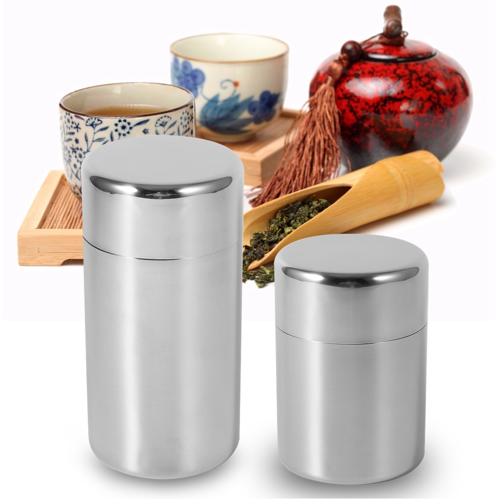 Stainless Steel Tea Leaf Tins  - Coffee Tea Sugar review and price