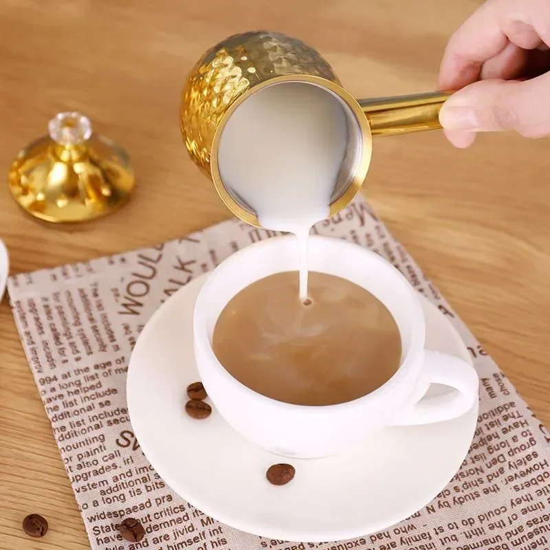 1pcs Turkish Coffee Pot Stainl - Barista Milk Jug review and price
