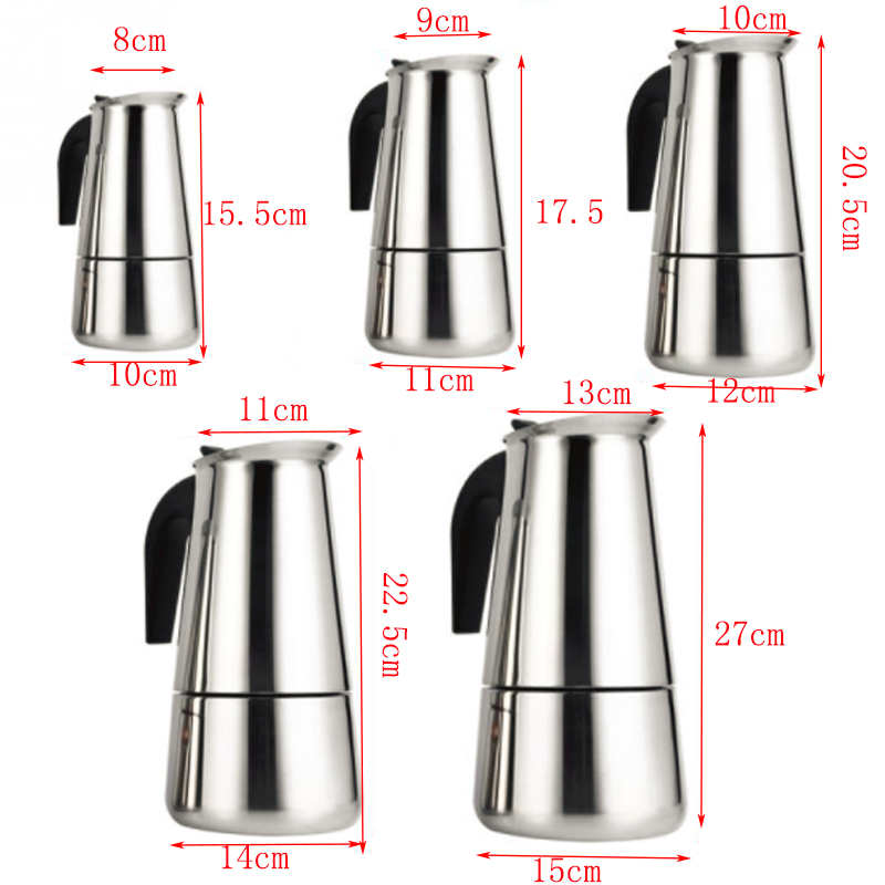 100ml/200ml/300ml/450ml/600ml  - Moka Pot Stove review and price