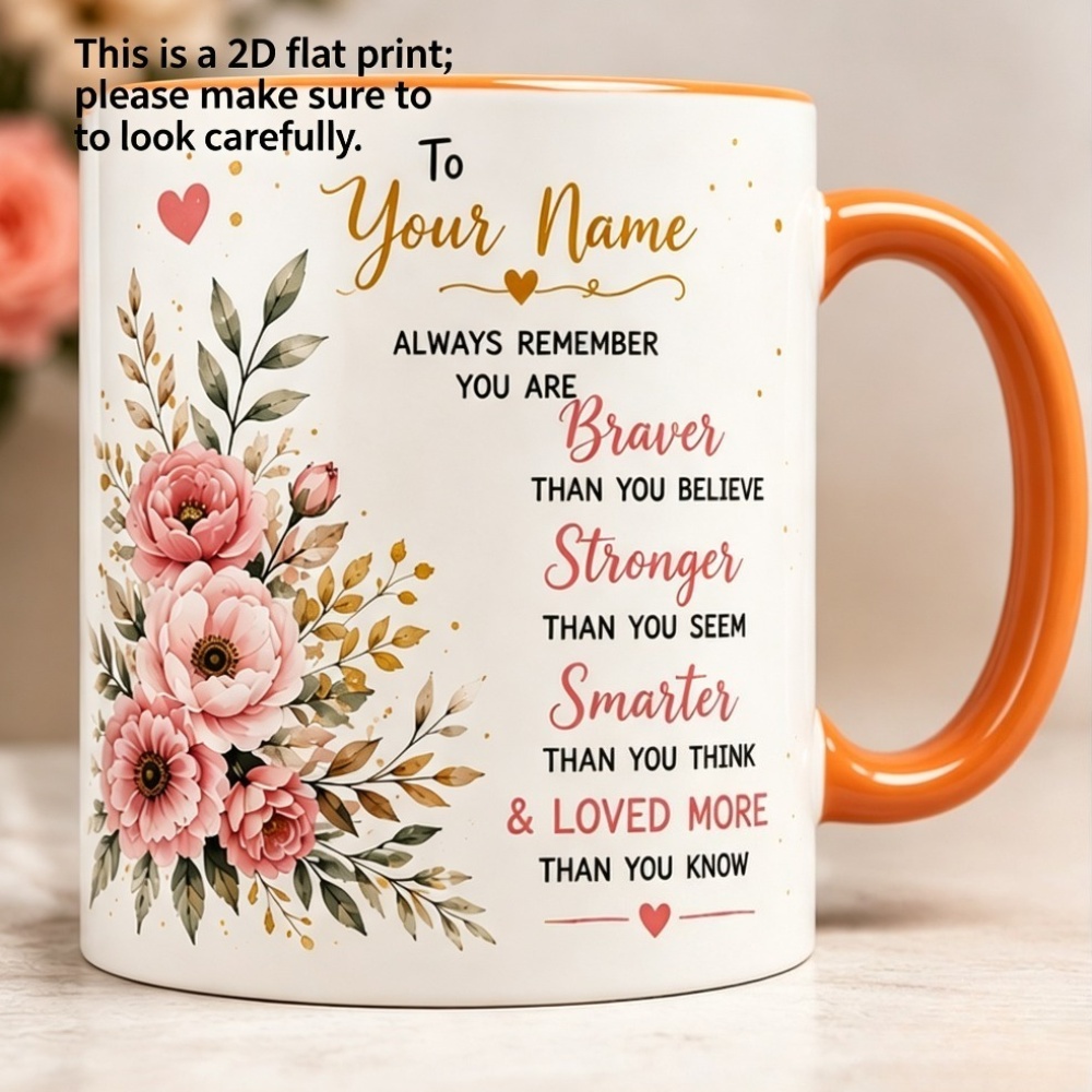 Custom Name 2D Print Coffee Mu - Coffee Tea Name review and price