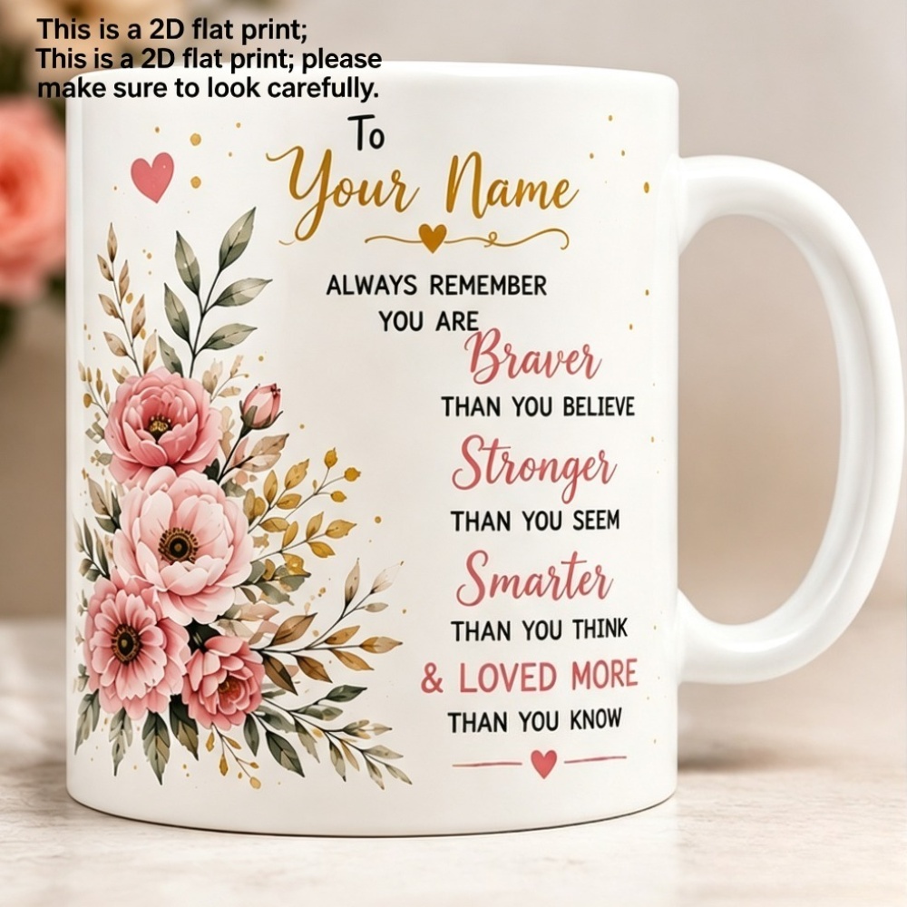 Custom Name 2D Print Coffee Mu - Coffee Tea Name review and price