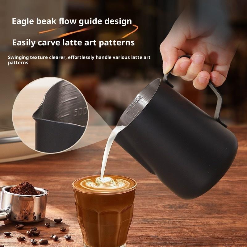 350/600ML Coffee Milk Frothing - Barista Milk Jug review and price