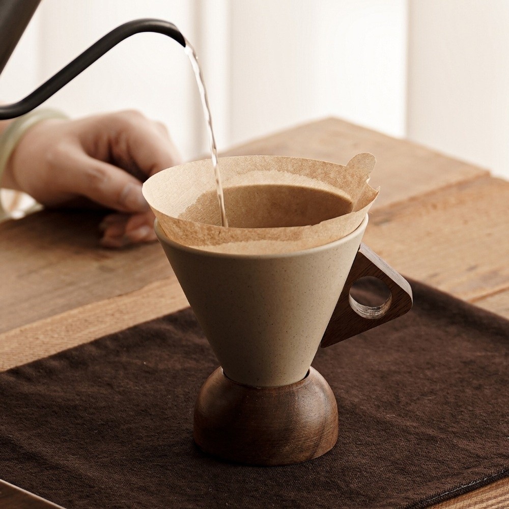 Coarse Ceramic Triangular Cone - Xbloom Coffee Tea review and price