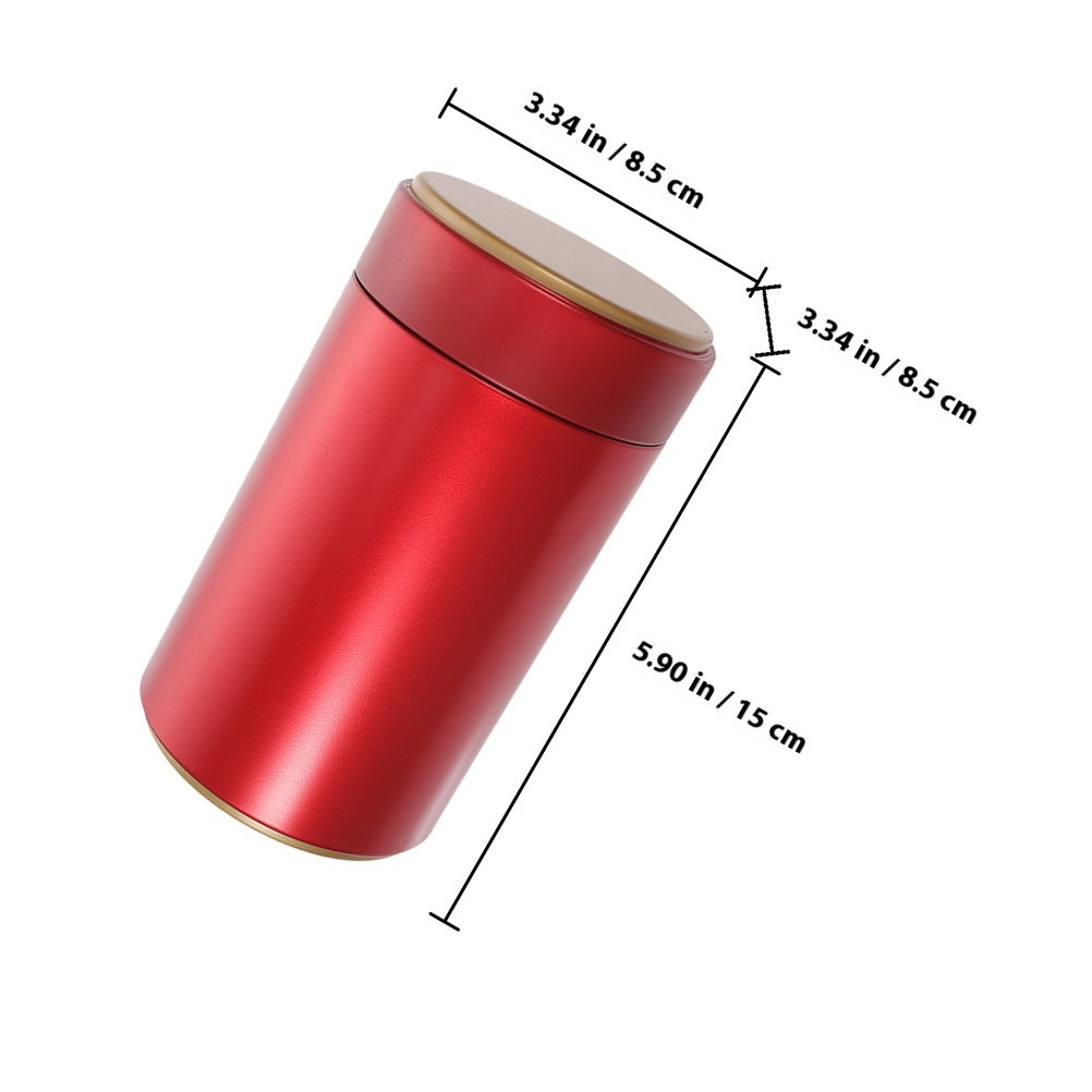 6Pcs Tinplate Tea Tin Canister - Coffee Tea Sugar review and price